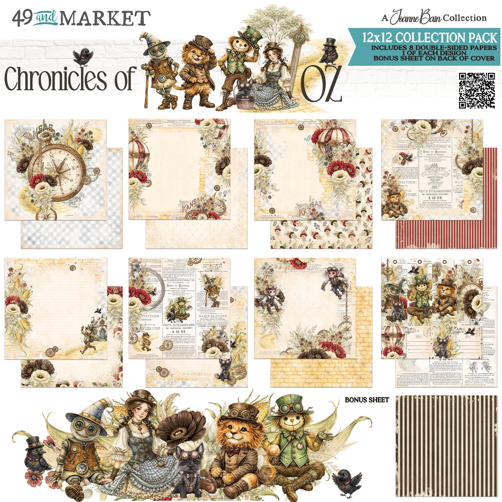 49 & Market Chronicles of Oz 12 x 12 Collection Pack